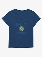 Earth Day Everyday Girls T-Shirt Plus