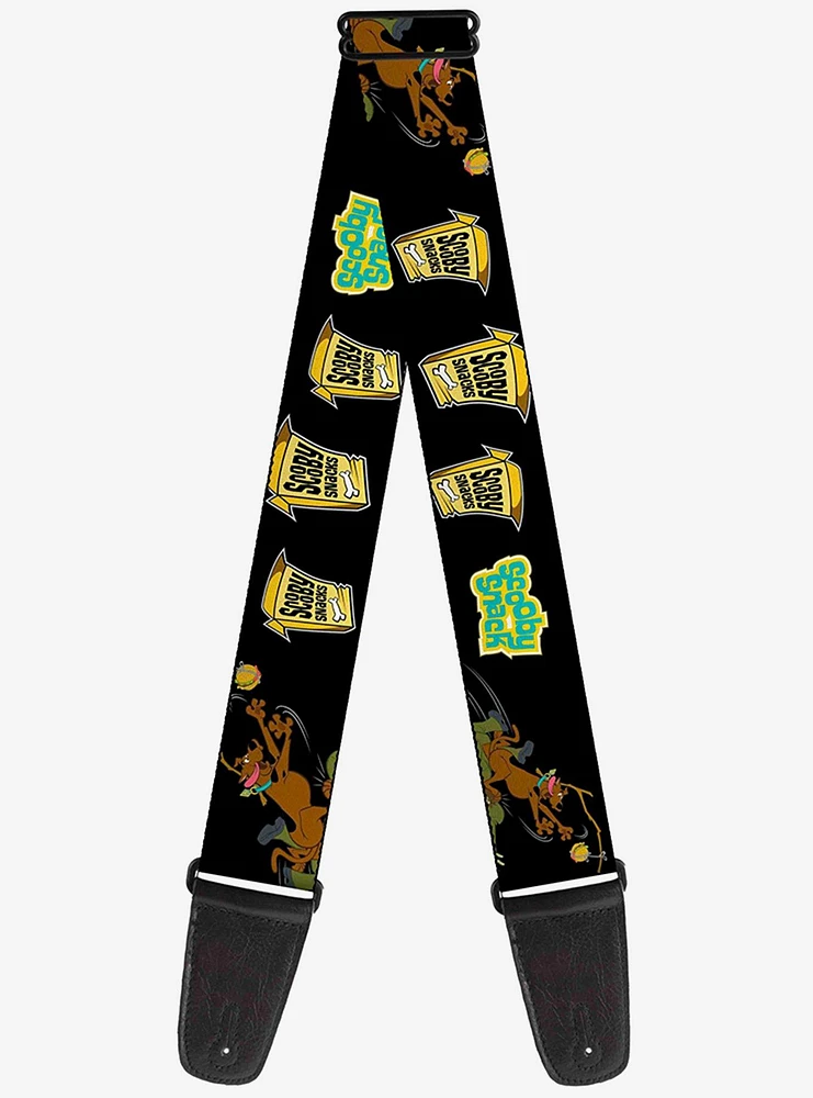 Scooby-Doo Chasing Scooby Snacks Guitar Strap