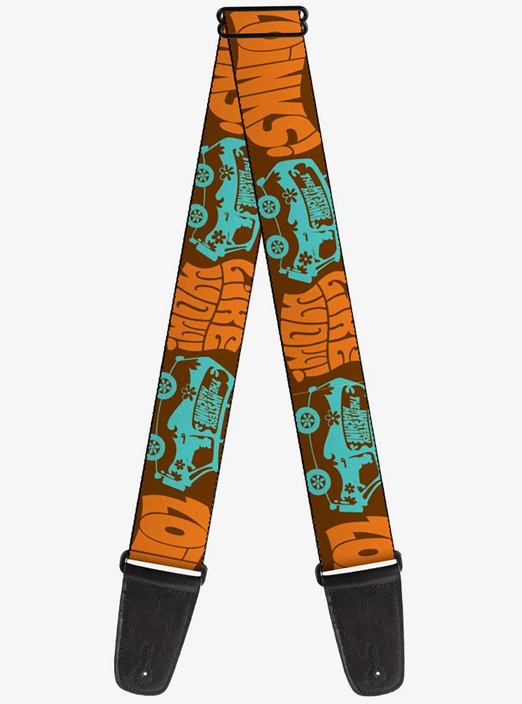 Scooby-Doo Zoinks Like Wow The Mystery Machine Guitar Strap