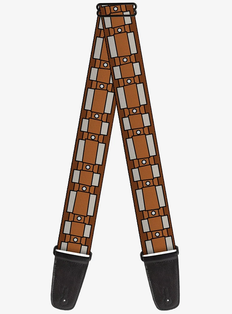 Star Wars Chewbacca Bandolier Bounding Guitar Strap