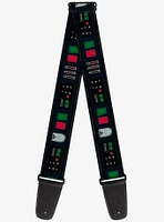 Star Wars Darth Vader Utility Belt Bounding Guitar Strap