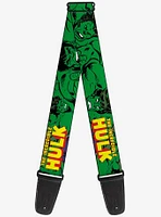 Marvel The Incredible Hulk Repeat Guitar Strap