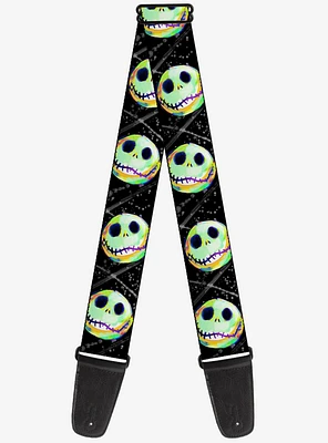 The Nightmare Before Christmas Jack Expression Electric Glow Guitar Strap