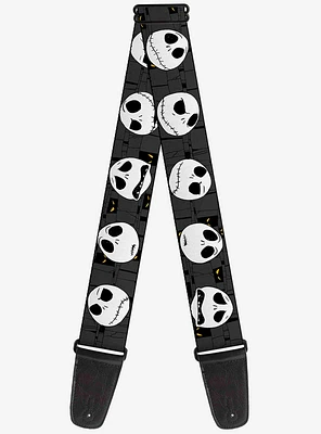 The Nightmare Before Christmas Jack Expressions Guitar Strap