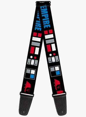 Star Wars Galactic Empire Elements Collage Guitar Strap