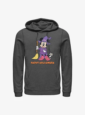 Disney Minnie Mouse Happy Halloween Witch Hoodie