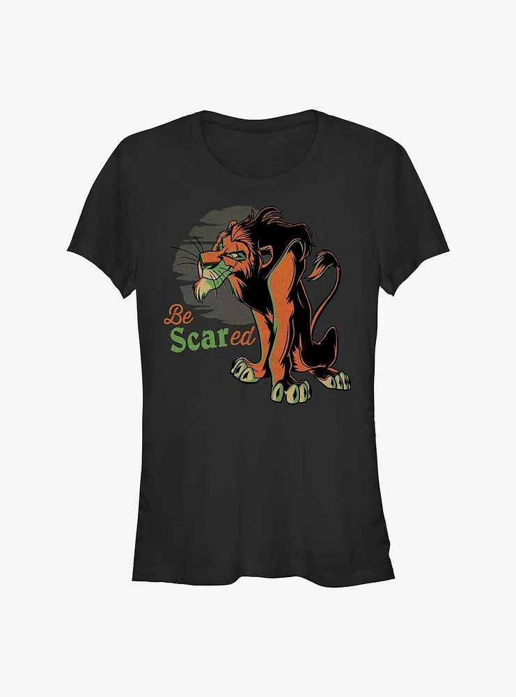 Disney Villains Be Scared Girls T-Shirt