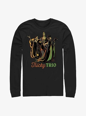 Disney Villains Tricky Trio Long-Sleeve T-Shirt