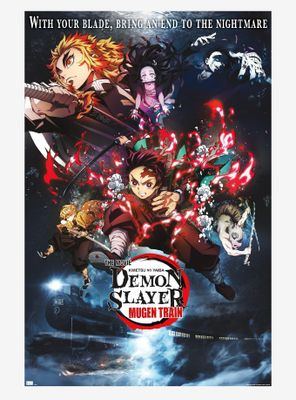Demon Slayer: Kimetsu No Yaiba The Movie: Mugen Train Group Poster