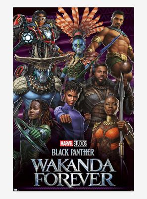 Marvel Black Panther: Wakanda Forever Group Poster