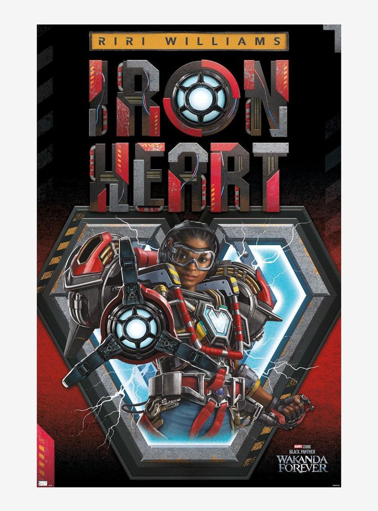 Marvel Black Panther: Wakanda Forever Riri Williams Ironheart Poster