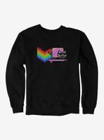 Nyan Cat Surfing Sweatshirt