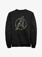 Marvel Avengers Spooky Logo Sweatshirt