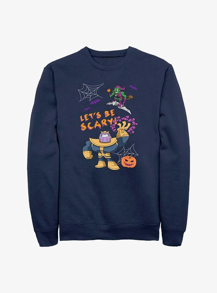 Marvel Avengers Villains Let's Be Scary Sweatshirt