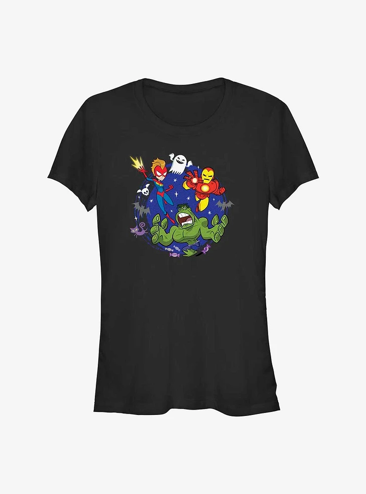 Marvel Avengers Super Trio Girls T-Shirt