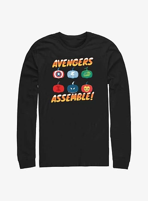 Marvel Avengers Pumpkins Assemble Long-Sleeve T-Shirt
