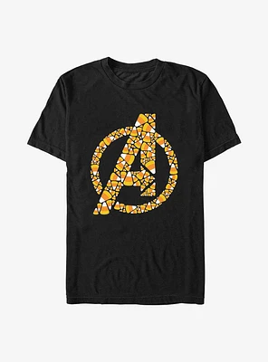 Marvel Avengers Candy Corn Logo T-Shirt