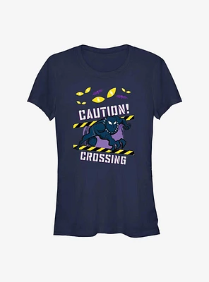 Marvel Black Panther Caution Crossing Girls T-Shirt