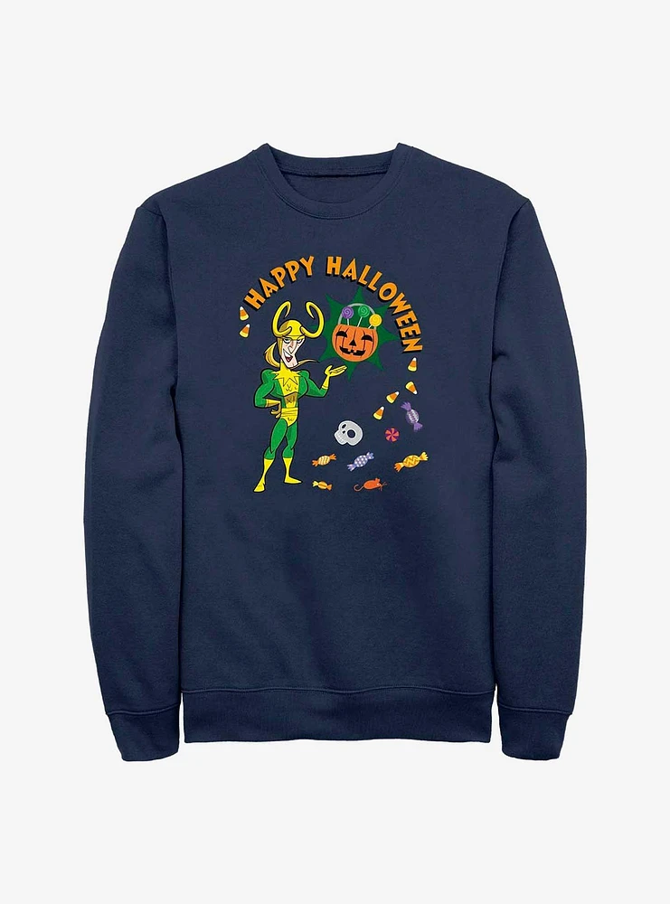 Marvel Loki Happy Halloween Sweatshirt