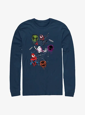 Marvel Spider-Man Spidey Trio Long-Sleeve T-Shirt