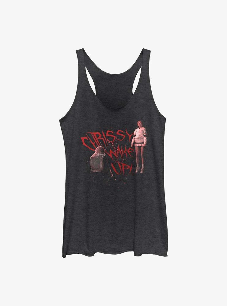 Stranger Things Chrissy Wake Up! Womens Tank Top