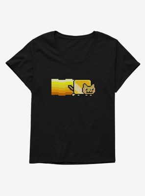 Nyan Cat Gold Womens T-Shirt Plus