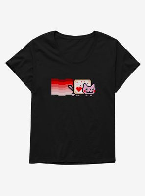Nyan Cat Lovely Womens T-Shirt Plus