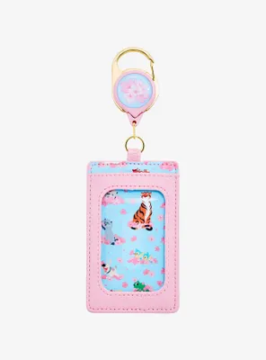 Loungefly Disney Animals Cherry Blossom Retractable Lanyard - BoxLunch Exclusive
