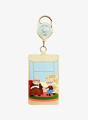 Loungefly Disney Pixar Up Carl & Ellie Retractable Lanyard - BoxLunch Exclusive