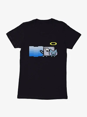 Nyan Cat Angel Womens T-Shirt