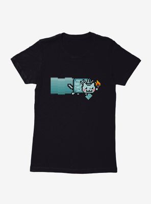 Nyan Cat Liberty Womens T-Shirt