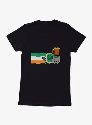 Nyan Cat Lucky Womens T-Shirt