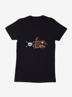 Nyan Cat Pirate Womens T-Shirt