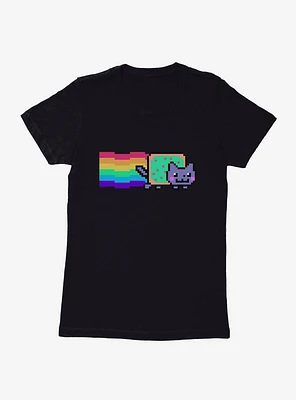 Nyan Cat Vaporwave Womens T-Shirt