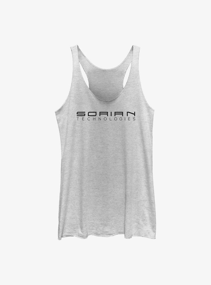 The Adam Project Sorian Technologies Logo Womens Tank Top