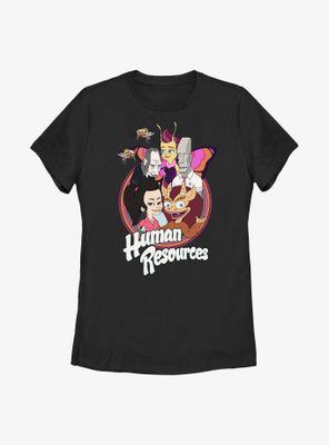 Human Resources Circle Up Womens T-Shirt