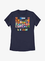 Human Resources Periodic Table Womens T-Shirt
