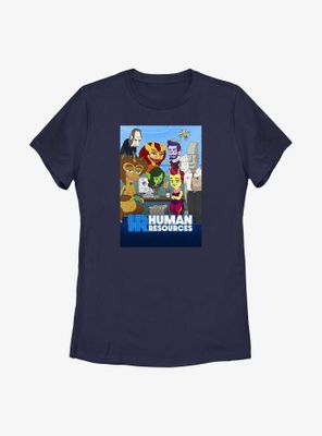 Human Resources Poster Womens T-Shirt