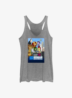 Human Resources Poster Womens Tank Top