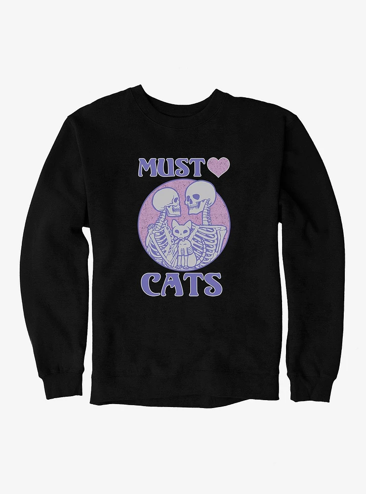 Must Love Cats Sweatshirt