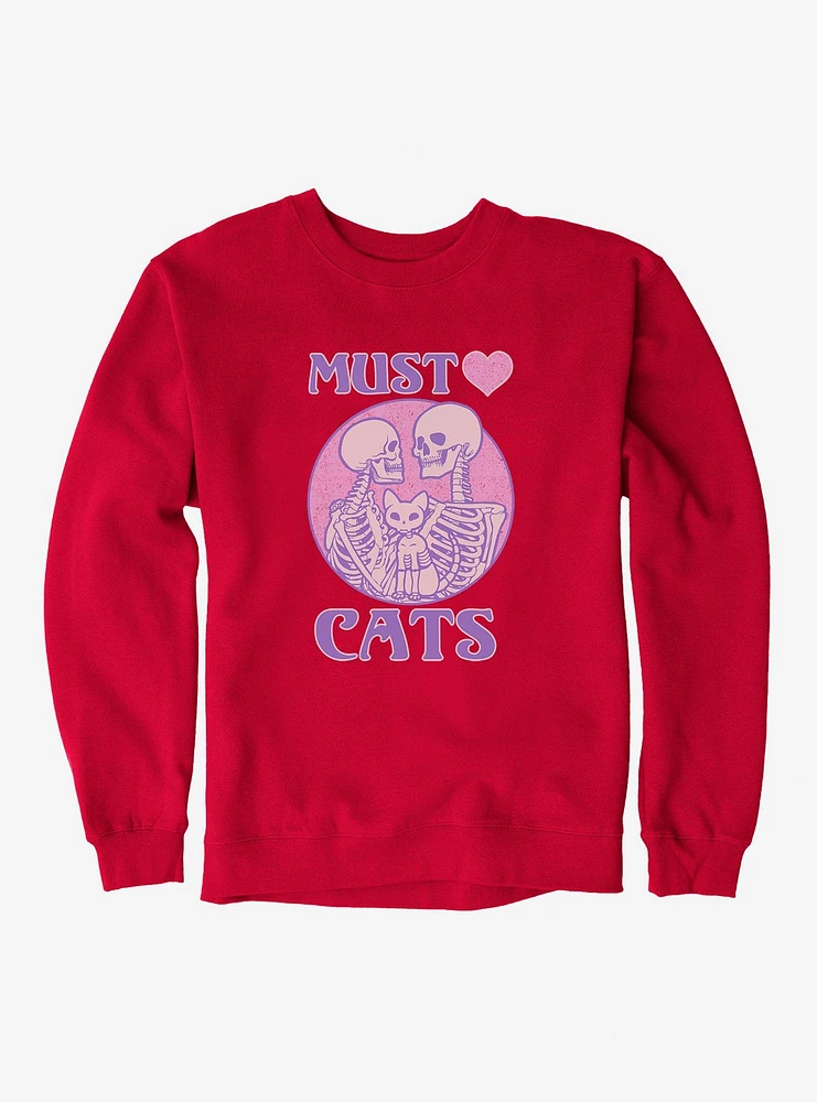 Must Love Cats Sweatshirt