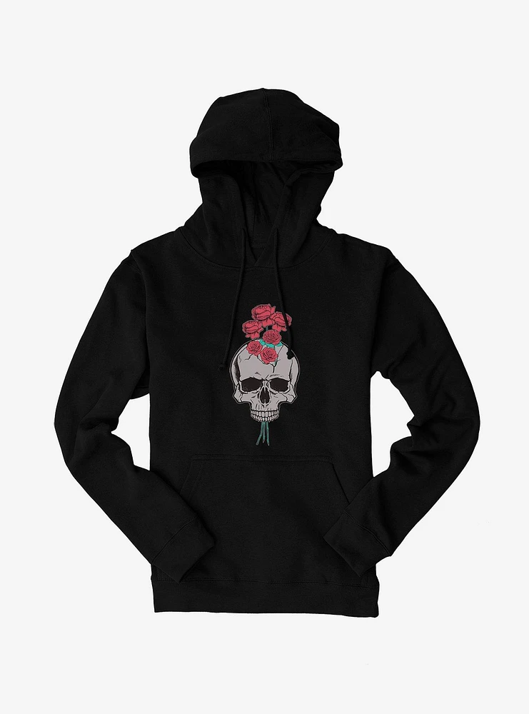 Rosey Skull Hoodie