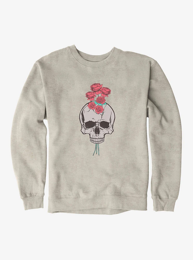 Rosey Skull Sweatshirt