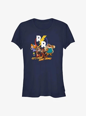 Disney Chip 'n Dale: Rescue Rangers Fight Crime Girls T-Shirt
