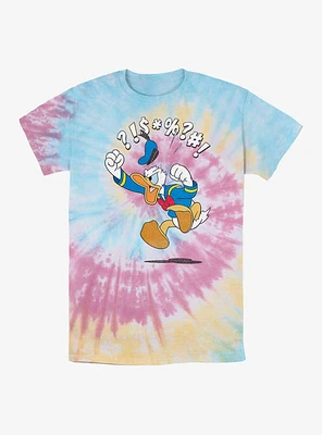 Disney Donald Duck Mad Tie Dye T-Shirt