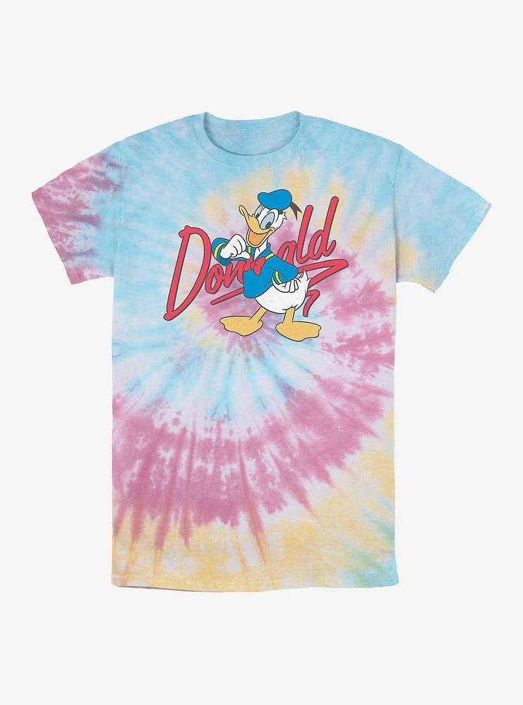 Disney Donald Duck Signature Tie Dye T-Shirt