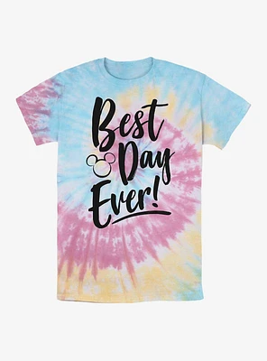 Disney Mickey Mouse Best Day Ever Tie Dye T-Shirt