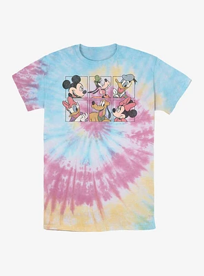 Disney Mickey Mouse Classic Bunch Tie Dye T-Shirt