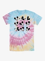 Disney Mickey Mouse Expressions Tie Dye T-Shirt