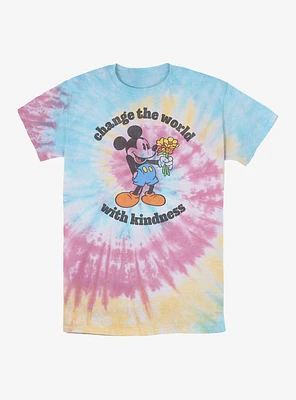 Disney Mickey Mouse Kindness Tie Dye T-Shirt
